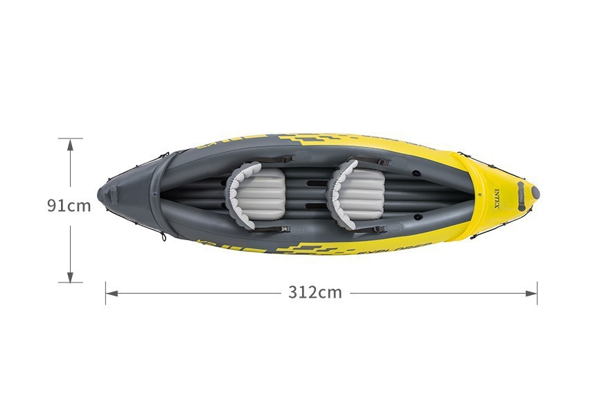 Thuyền Bơm Hơi thể thao 2 người Double Assault Rafting Kayak PVC