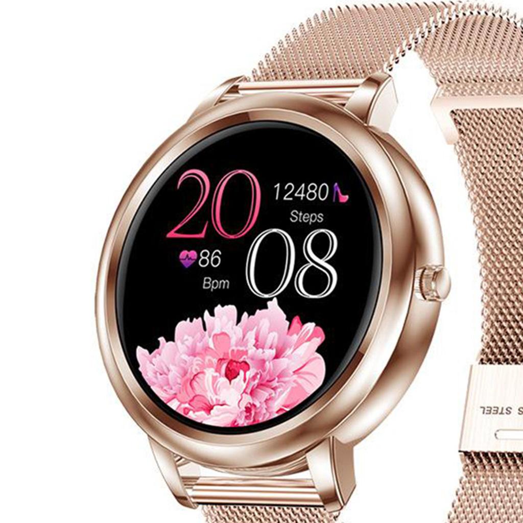 Smart Watch for Women Elegant Smartwatch with Heart Rate Calories