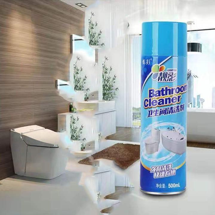 Chai xịt bọt tuyết tẩy rửa nhà tắm nhà vệ sinh 500ml