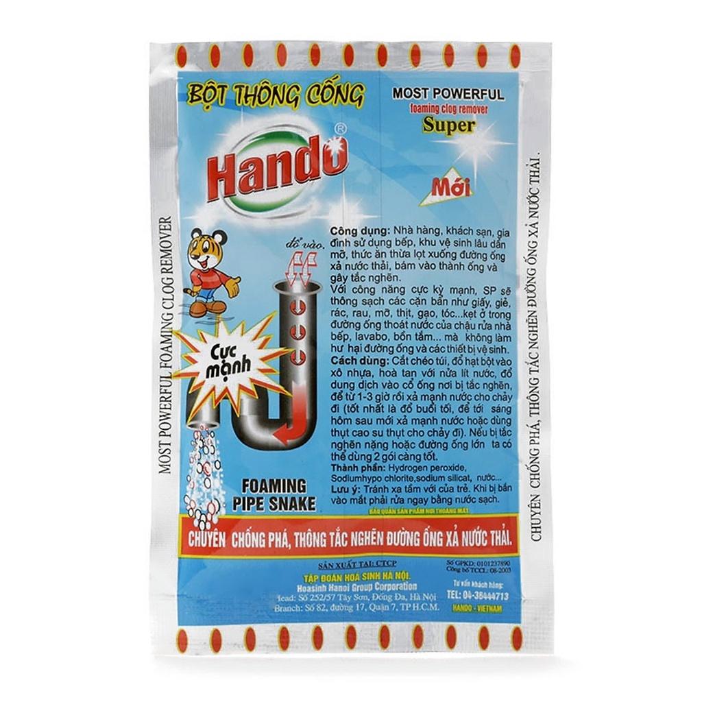 Combo 5 gói Bột thông cống cực mạnh Hando 100g Nội Địa