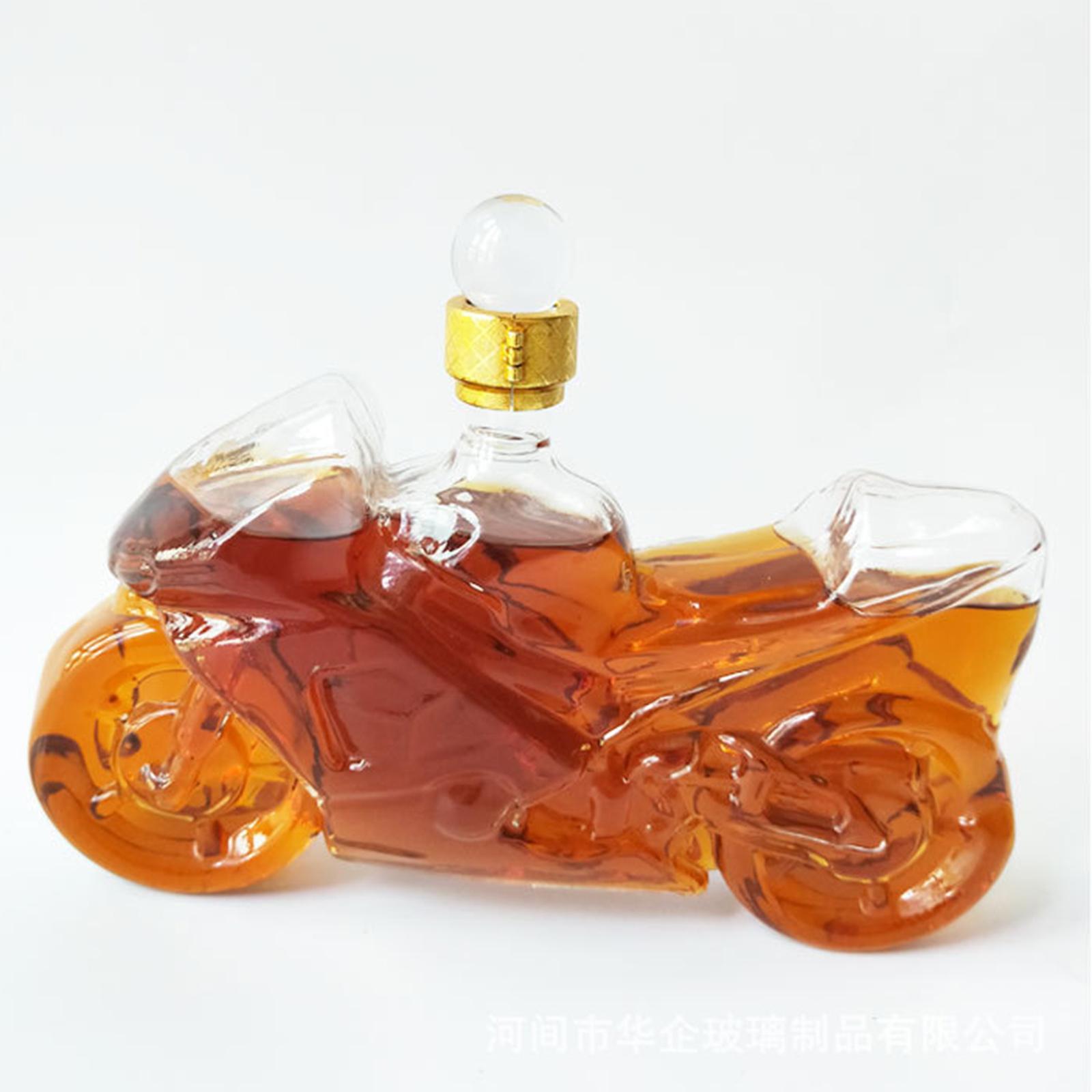 Liquor Decanters Unique High Borosilicate Glass Clear for Holiday Gifts