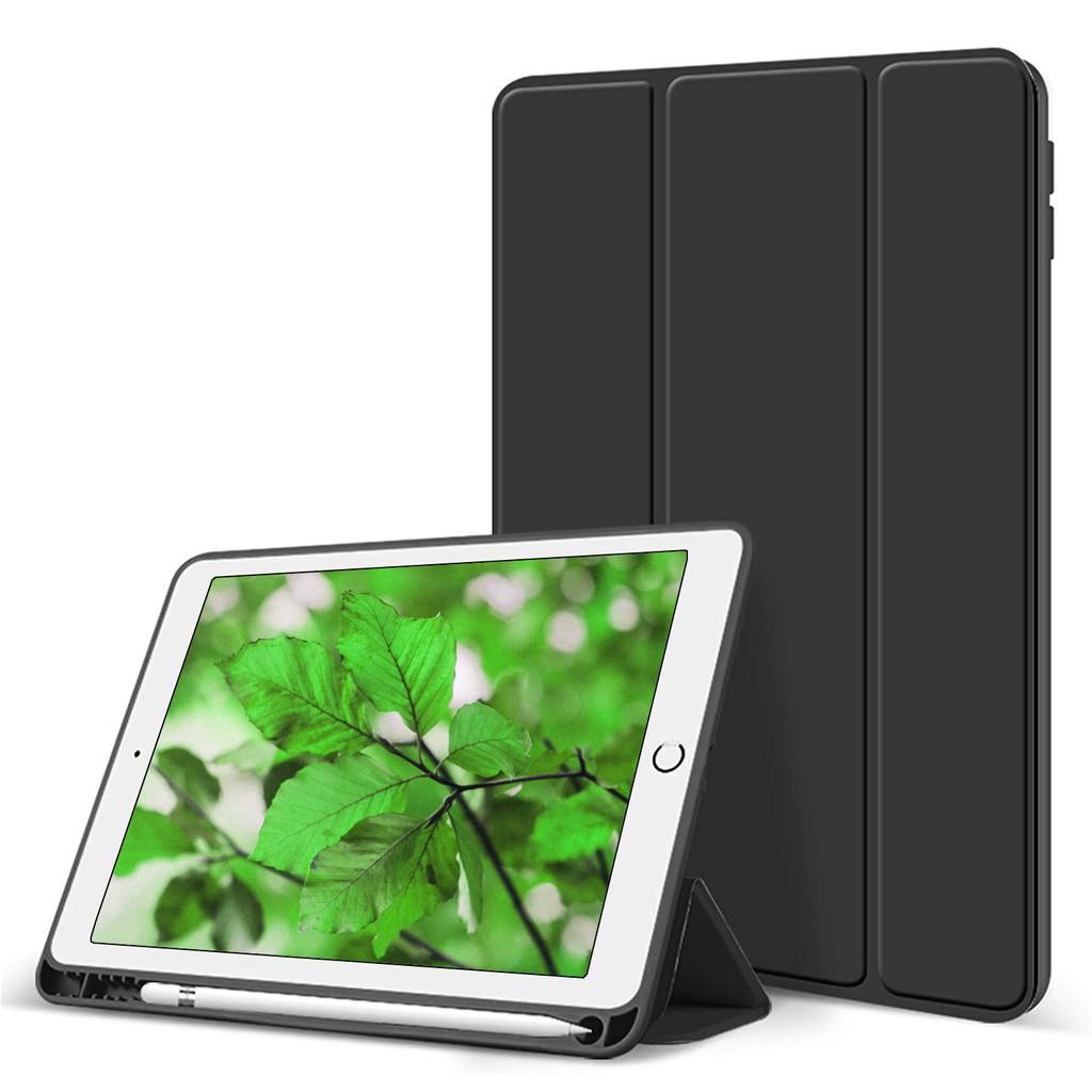 Bao da ipad mini5 mini4 air 3 2 1 pro 10.5/10.2/9.7 ipad gen 8 7 6 5 2020/2019/2018 Chức năng đánh thức và ngủ tự động với khay đựng bút