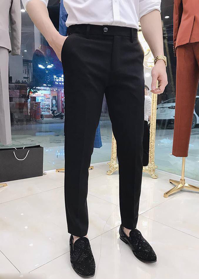 Quần Tây Nam Vải Tuyết Mưa DEN98 - 31