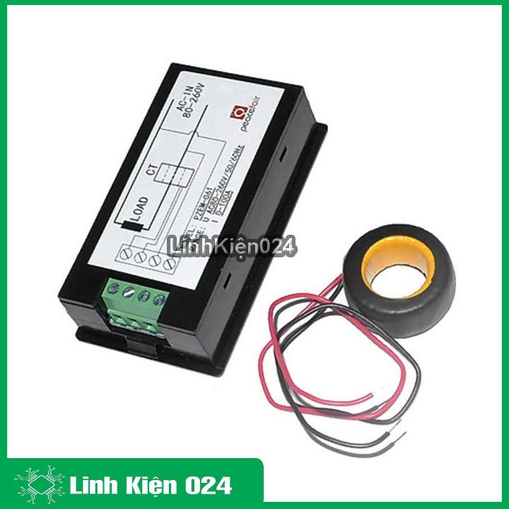 Công Tơ Điện Tử PZEM-061 80VAC-260VAC 100A