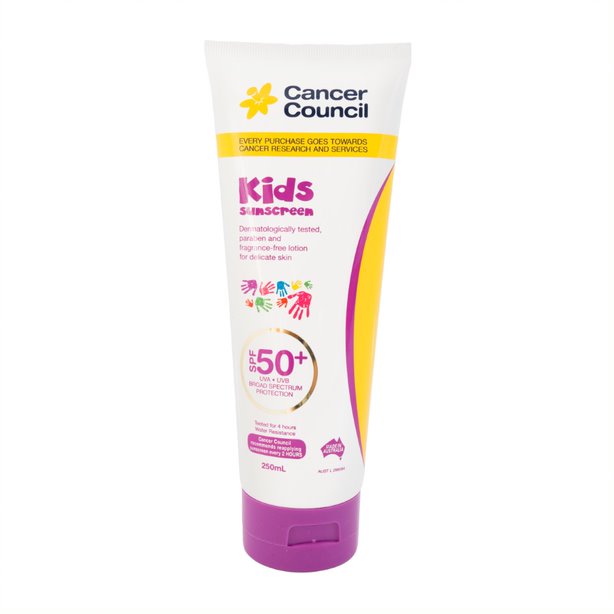 Kem chông nắng trẻ em Cancer Council Kids SPF 50+/PA ++++ 110ml