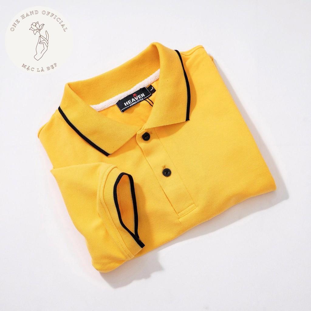 Áo Polo Viền Áo Thun Nam Cổ Bẻ Có Viền Trang Trí Chất Đẹp, Dáng Trơn Dễ Phối Đồ, Phong Cách - Mặc Là Đẹp - Mã PL