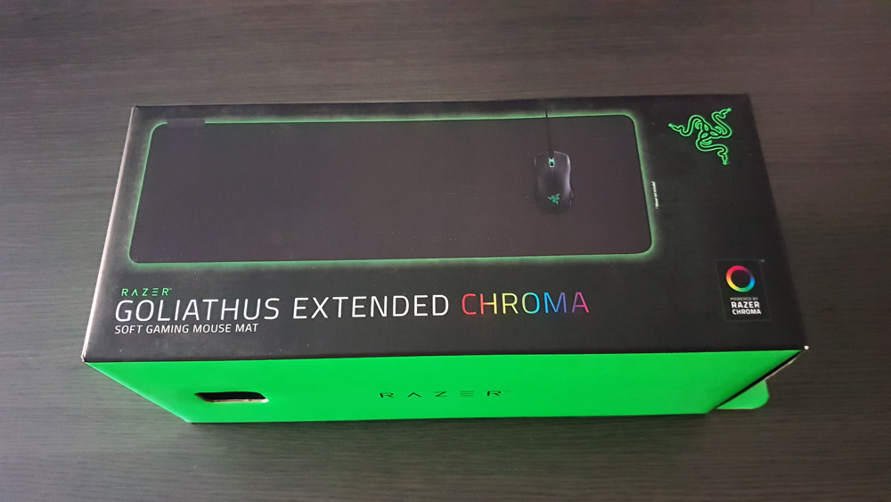 Tấm lót chuột Razer Goliathus Chroma Extended-Soft Mat-Chroma_Mới, hàng chính hãng