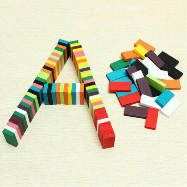 Đồ chơi domino màu 120 chi tiết cho bé