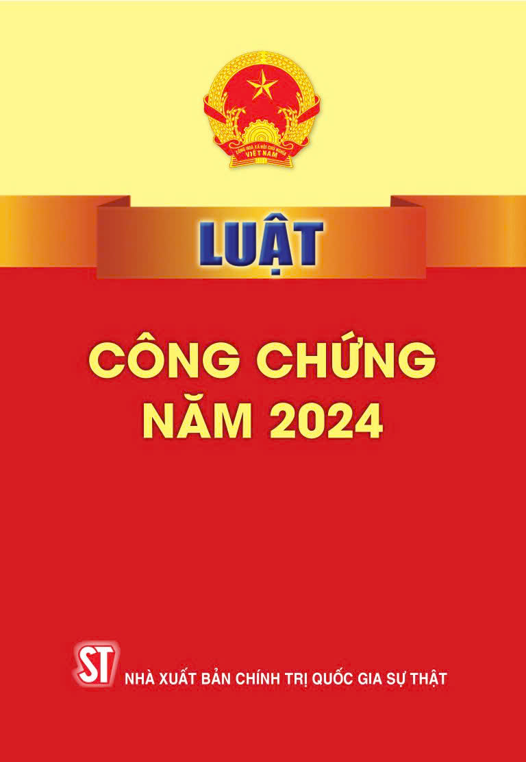 Luật công chứng năm 2024