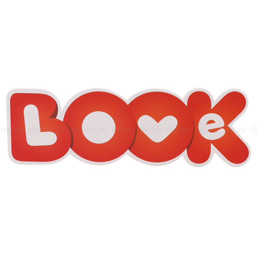 Bookmark Tiki - Love Book (Bộ 4 Cái)
