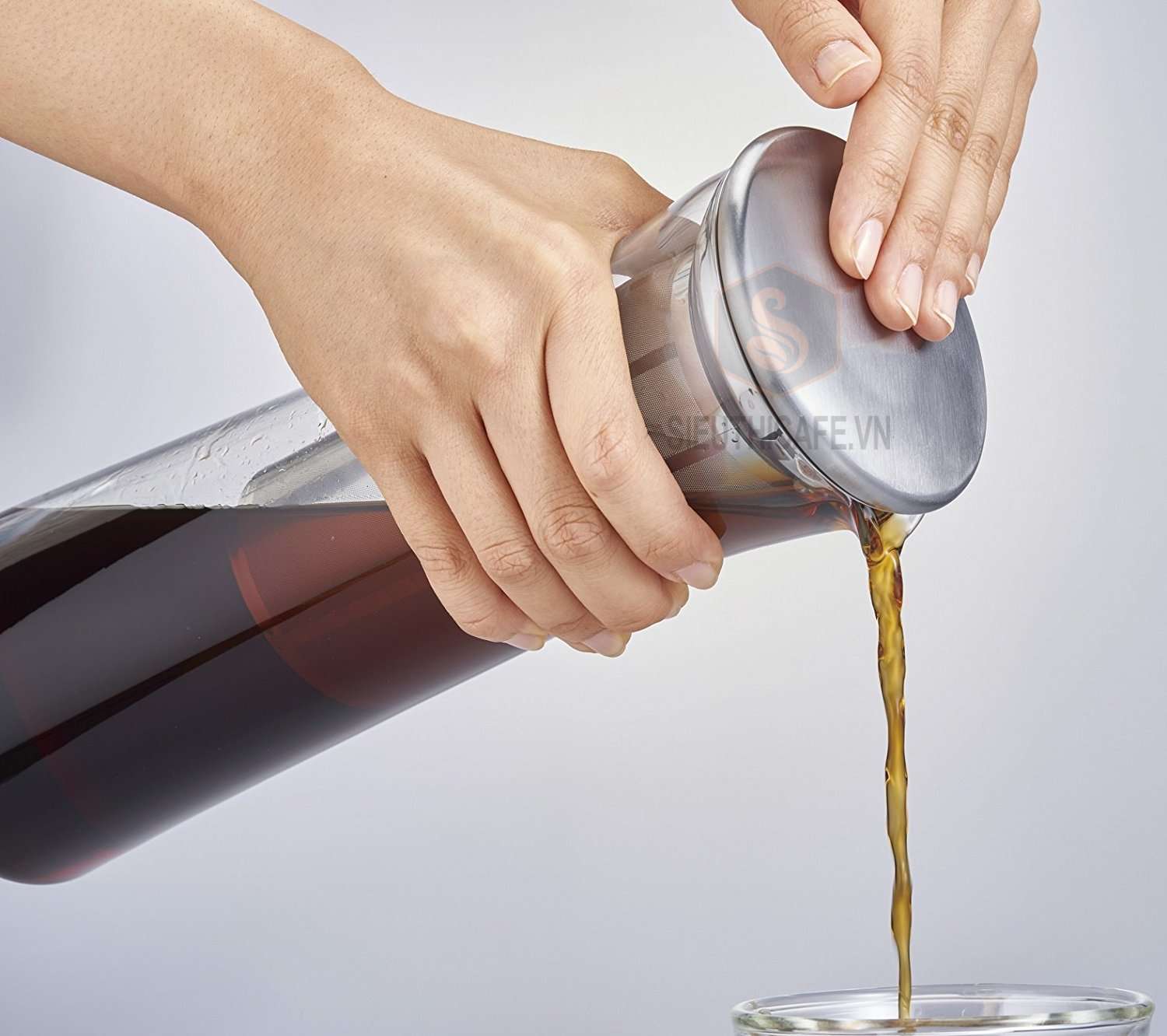 BÌNH PHA CÀ PHÊ LẠNH HARIO STAINLESS STEEL COLD BREW COFFEE -8 LY