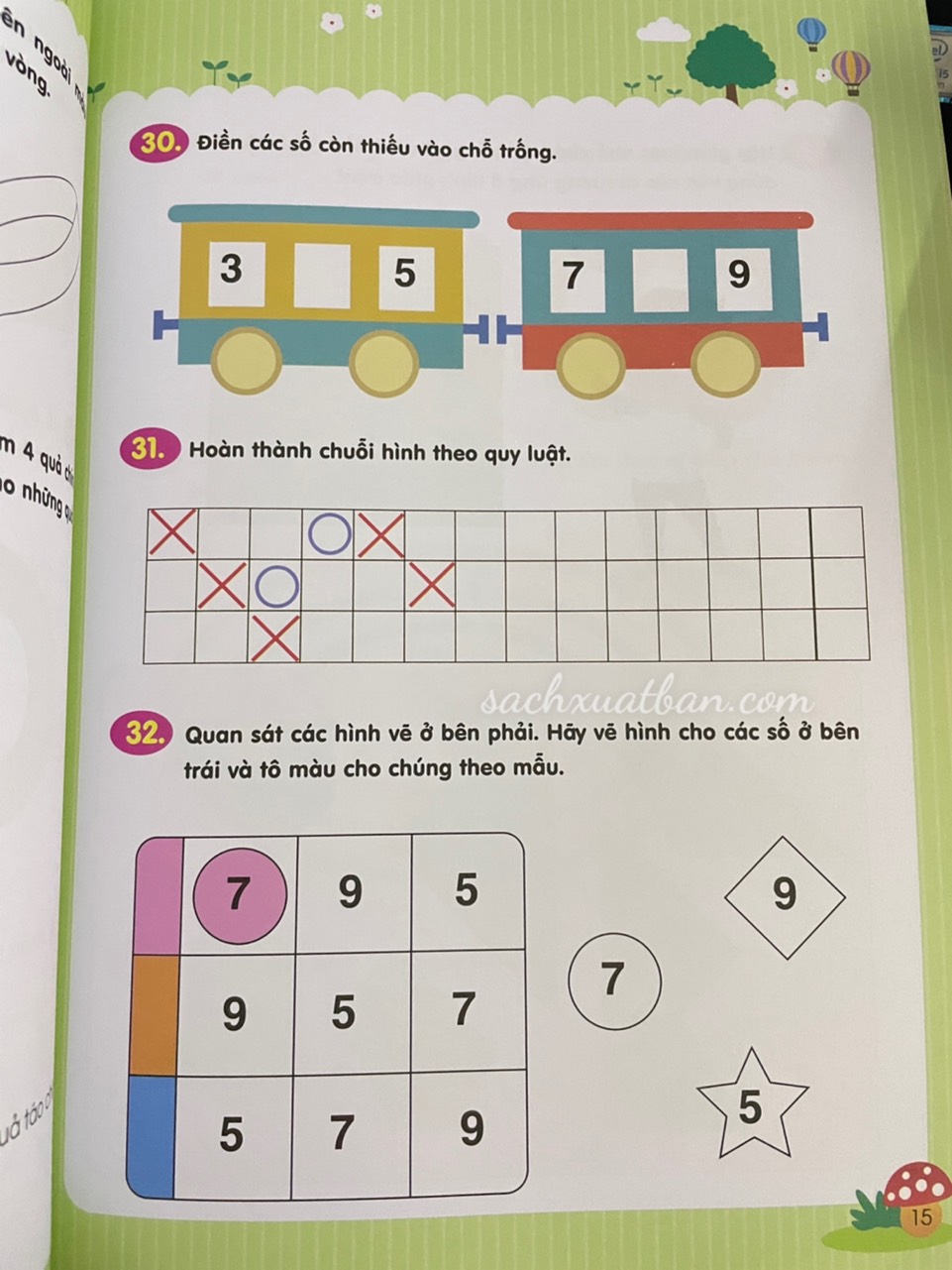 Combo 2 cuốn Trò Chơi Toán Học Rèn Luyện Tư Duy 3-6 Tuổi Quyển 1 + Quyển 2