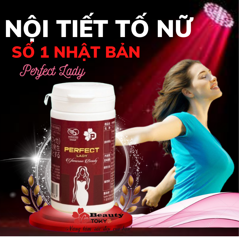 Nội tiết Tố Nữ Perfect Lady giúp phục hồi estrogen kéo dài thanh xuân 