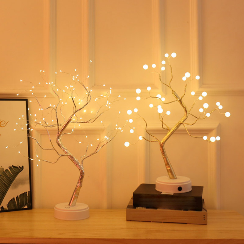 Đèn led trang trí hình cậy cực đẹp, loại 36 bóng led