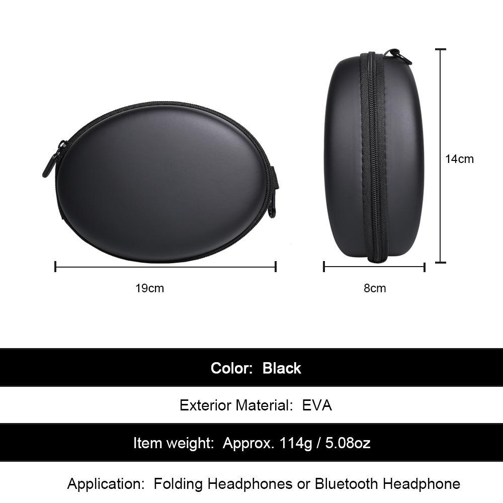 Portable Headphone Case Carrying Bag Protective Case Folding Headphone or Bluetooth Headphone Protective Bag