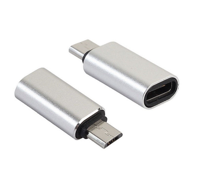 Đầu chuyển Lightning sang Micro Usb Jack chuyển cho máy andoird và iphone adapter ( Vào Lightning Ra Micro Usb )