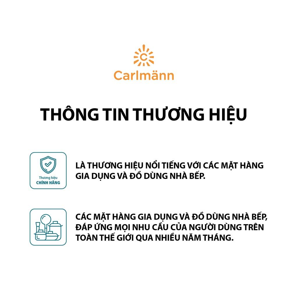 Thố thuỷ tinh Carlmann nắp khoá cao tiện lợi cao cấp HRD10