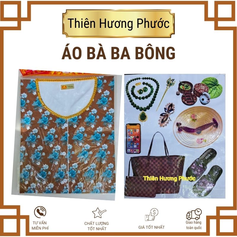 Áo quần bà ba bông bà