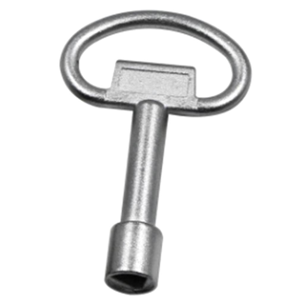 2xMultifunction Triangle Switch Key Wrench Elevator Electrical Cabinet Key L