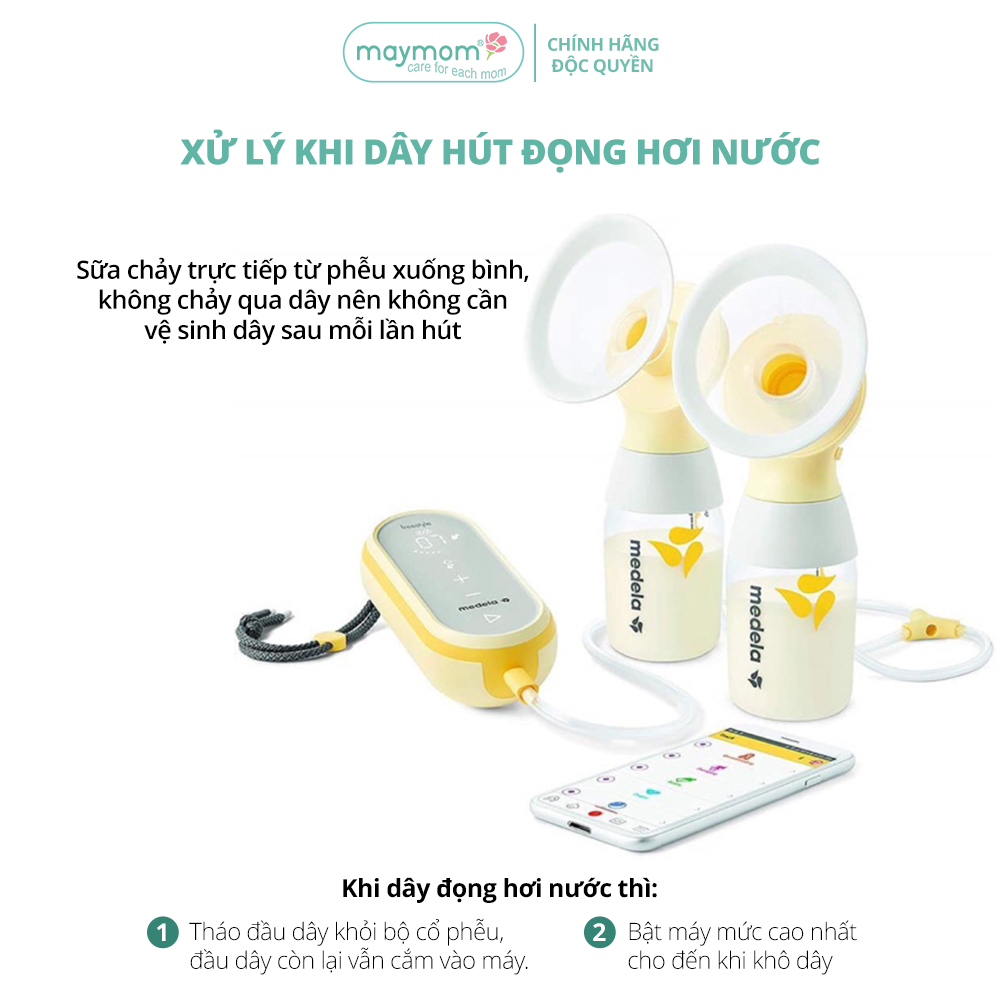 Dây Hút Sữa Medela Freestyle Flex Thương Hiệu Maymom, Không Chứa BPA, An Toàn 100%, Vệ Sinh Dễ Dàng (1 dây)