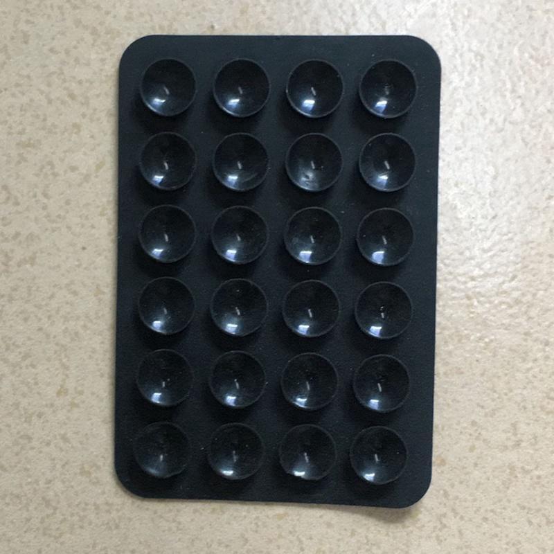 Set 5 Đệm Silicone Hai Mặt Có Giác Hút Gắn Điện Thoại Dài 3M