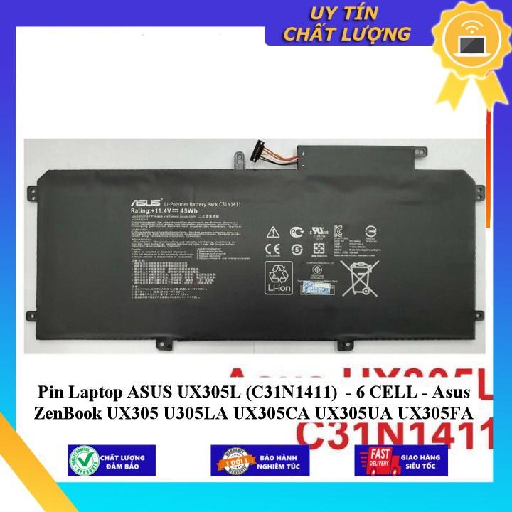 Pin dùng cho Laptop ASUS UX305L  Asus ZenBook UX305 U305LA UX305CA UX305UA UX305FA - Hàng Nhập Khẩu New Seal