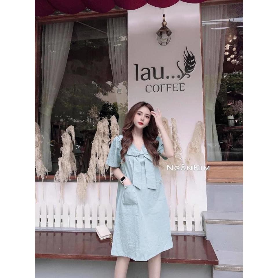 Váy bầu mùa hè  siêu xinh - Đầm bầu dự tiệc thiết kế