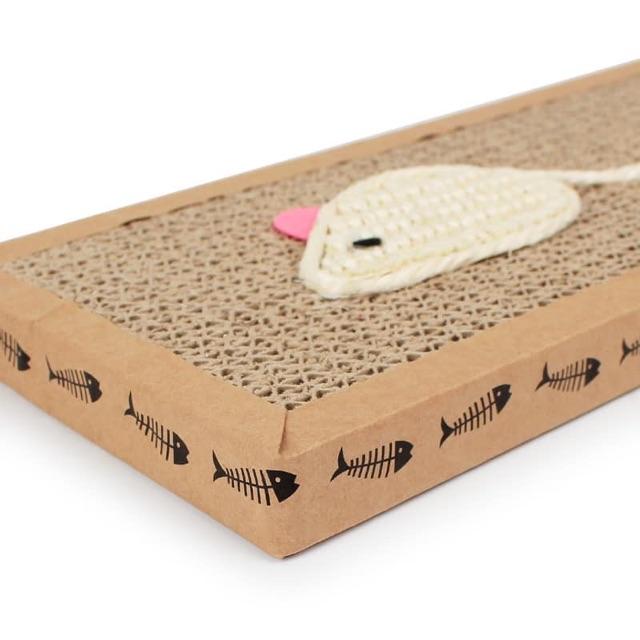 BÀN CÀO MÓNG CHO MÈO CÓ CATNIP HÌNH CHUỘT