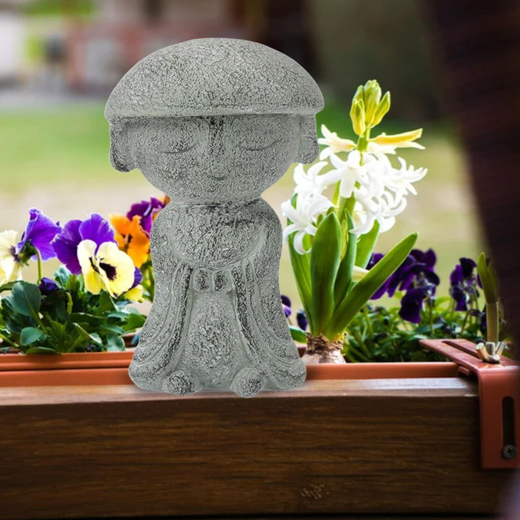 Cute Monk Buddha Statue Crafts Feng Shui for  Decor