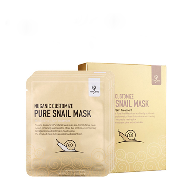 Mặt nạ dưỡng da Nuganic Customize Pure Snail Mask