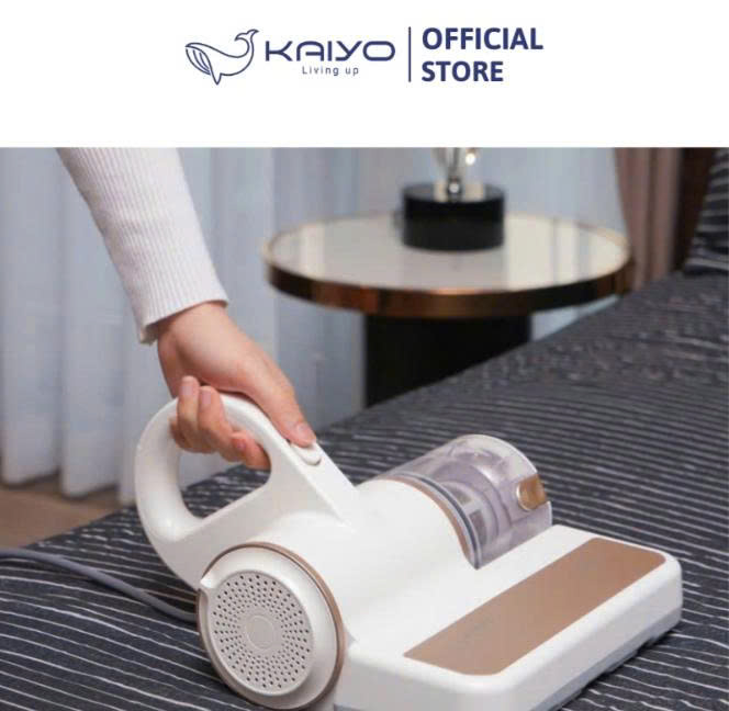 Máy hút bụi giường đệm &amp; vệ sinh giường nệm cầm tay Kaiyo KGV-4106 Hàng chính hãng