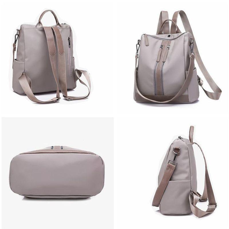 Balo Oxford khóa kéo chống thấm nước cho nữ