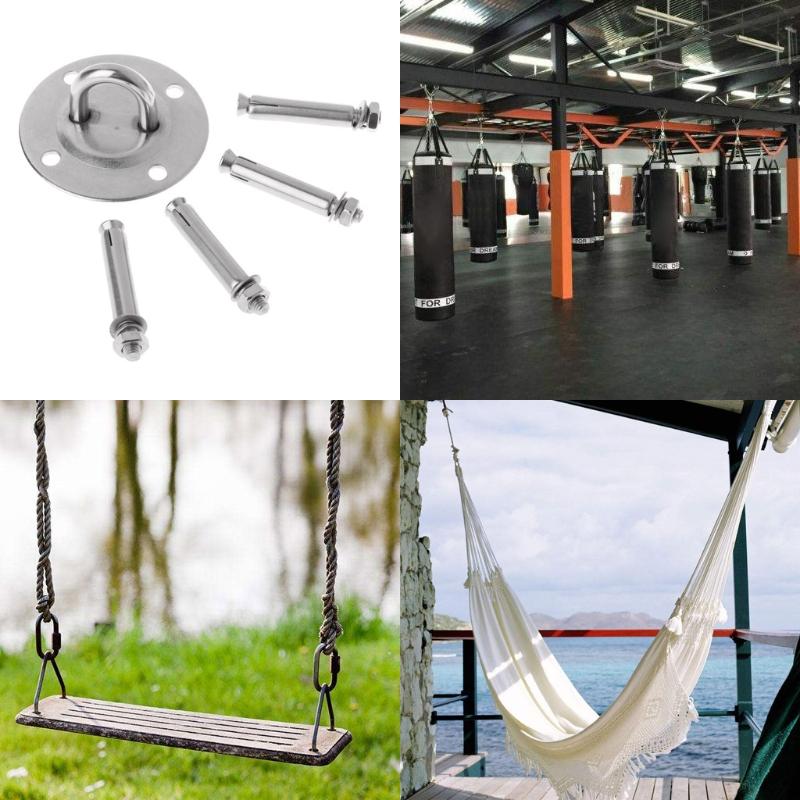 Võng Treo Tường Hình Mỏ Neo Móc Hạng Nặng Trên Không Tập Yoga Trần Đầm Treo Bộ Treo Tường Võng Móc