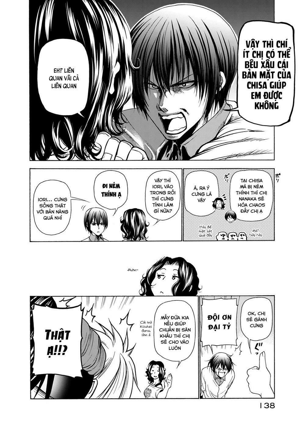 cô gái thích lặn - grand blue chapter 25 13