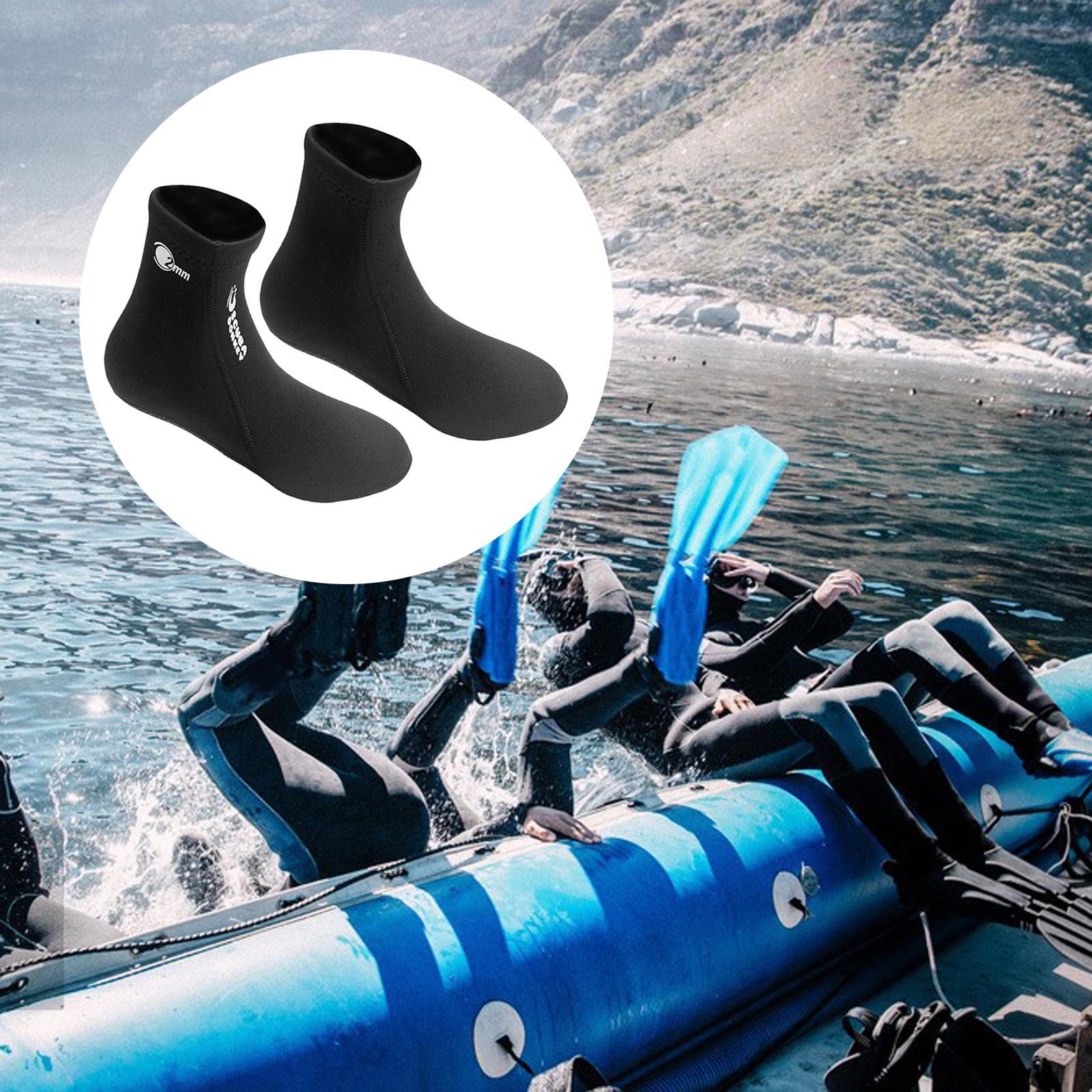 Neoprene Socks Diving Flexible Beach Water Boots for Adult Scuba Surfing, Snorkeling