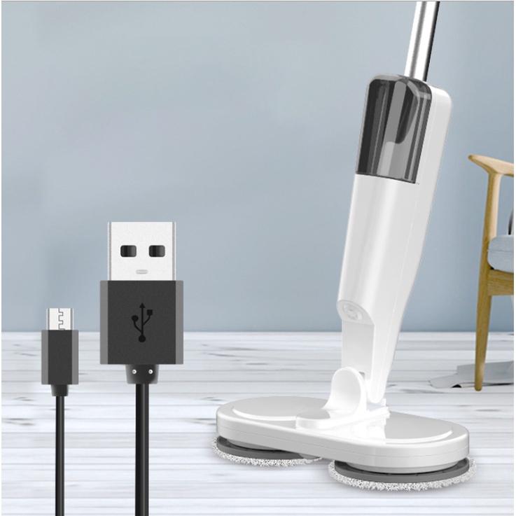 Cây lau nhà có bình nước thông minh tự động không chạm tay Mopping Cleaner pin sạc ️ FREESHIP ️