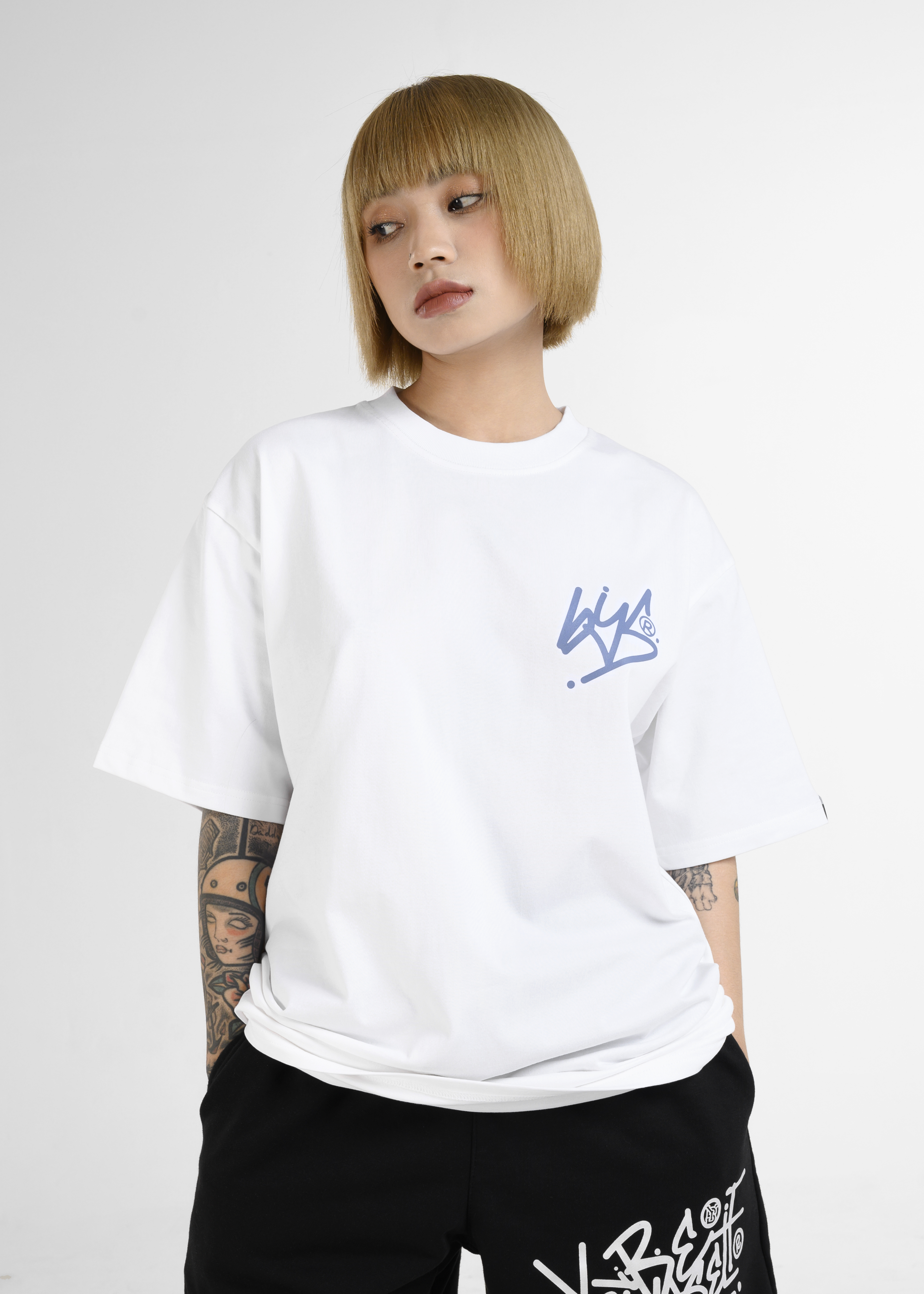 Áo thun unisex Local Brand BYS - TSHIRT GRAFFITY