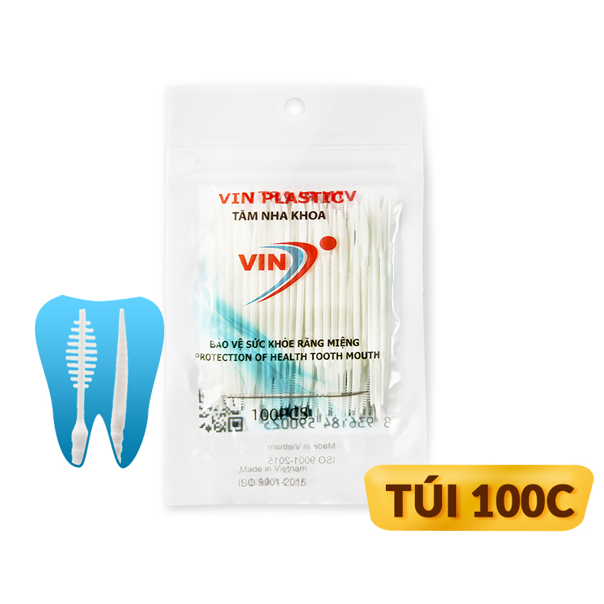 Tăm nha khoa (Lốc 25 túi x túi 100 cái)