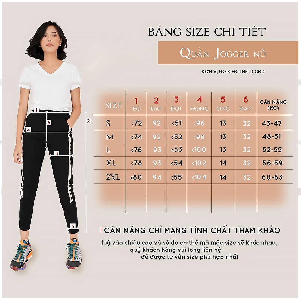 Quần jogger nữ Blue Chic dáng dài thun cạp chun cá tính thể thao tập gym sọc nhí