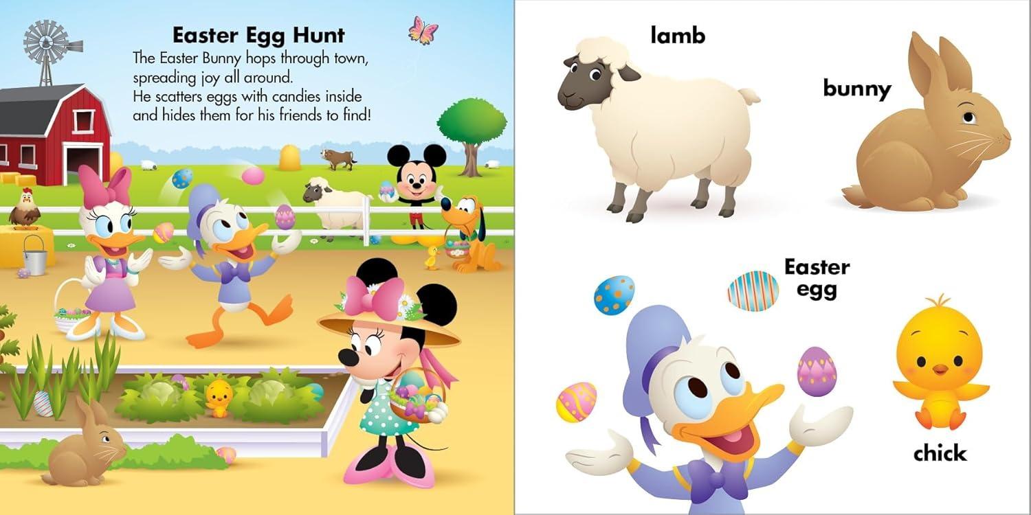 Sách ngoại văn: Disney Baby - Minnie Loves Easter