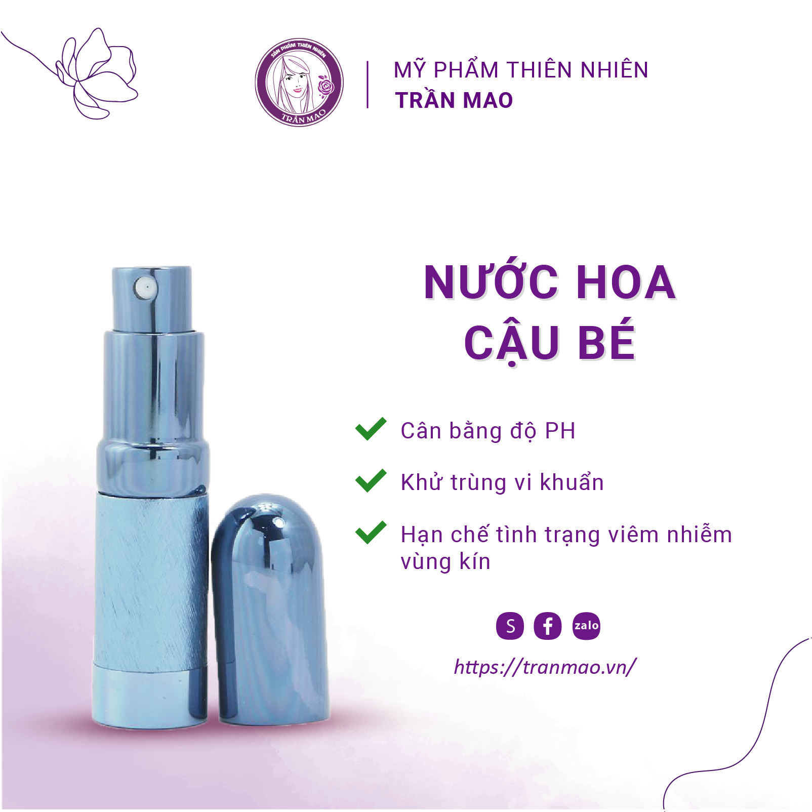 Nước hoa cậu bé