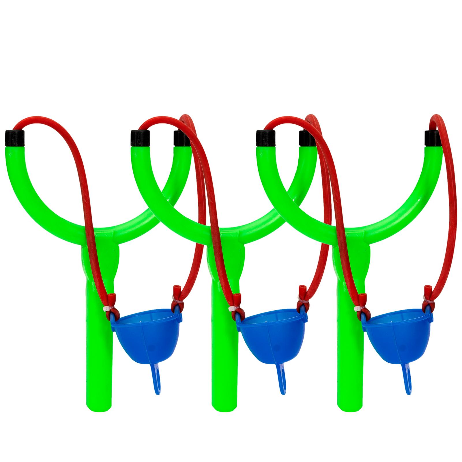 3pcs Fishing Slingshot Catapult Carp Fishing Baiting Slingshot Bait Thrower