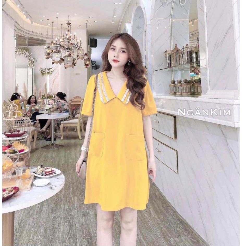 Váy bầu thiết kếchất lụa hoa siêu nhẹ, siêu mát, siêu mềm, mặc không thích hoàn tiềnfree size 43~70kg