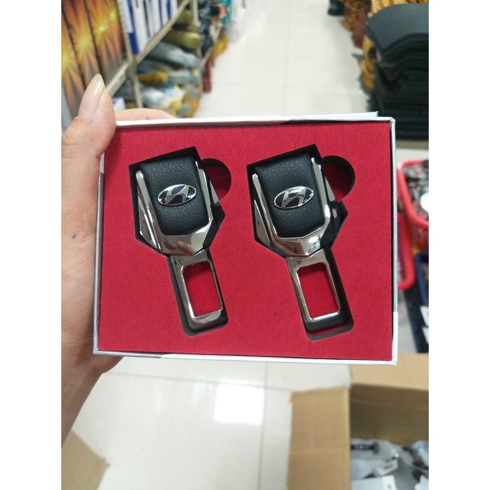 Chốt Cài Dây Đai An Toàn Cho Xe Huyndai Creta, Tucson, Santafe, Accent, Elantra Cao Cấp Hợp Kim