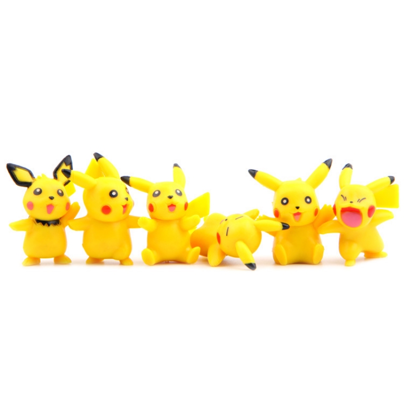 Sét 18 mô hình đồ chơi pikachu dễ thương