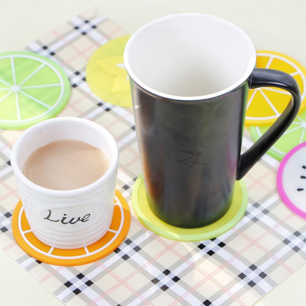 Miếng Lót Cốc, Chai Thủy Tinh - Lót Ly Lát Hoa Quả - Trái Cây