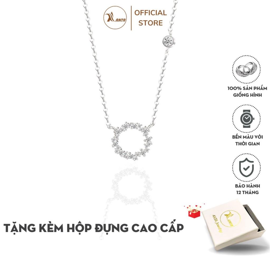 Dây chuyền bạc huyền thoại biển xanh xinh xắn ANTA Jewelry ATJ2291M