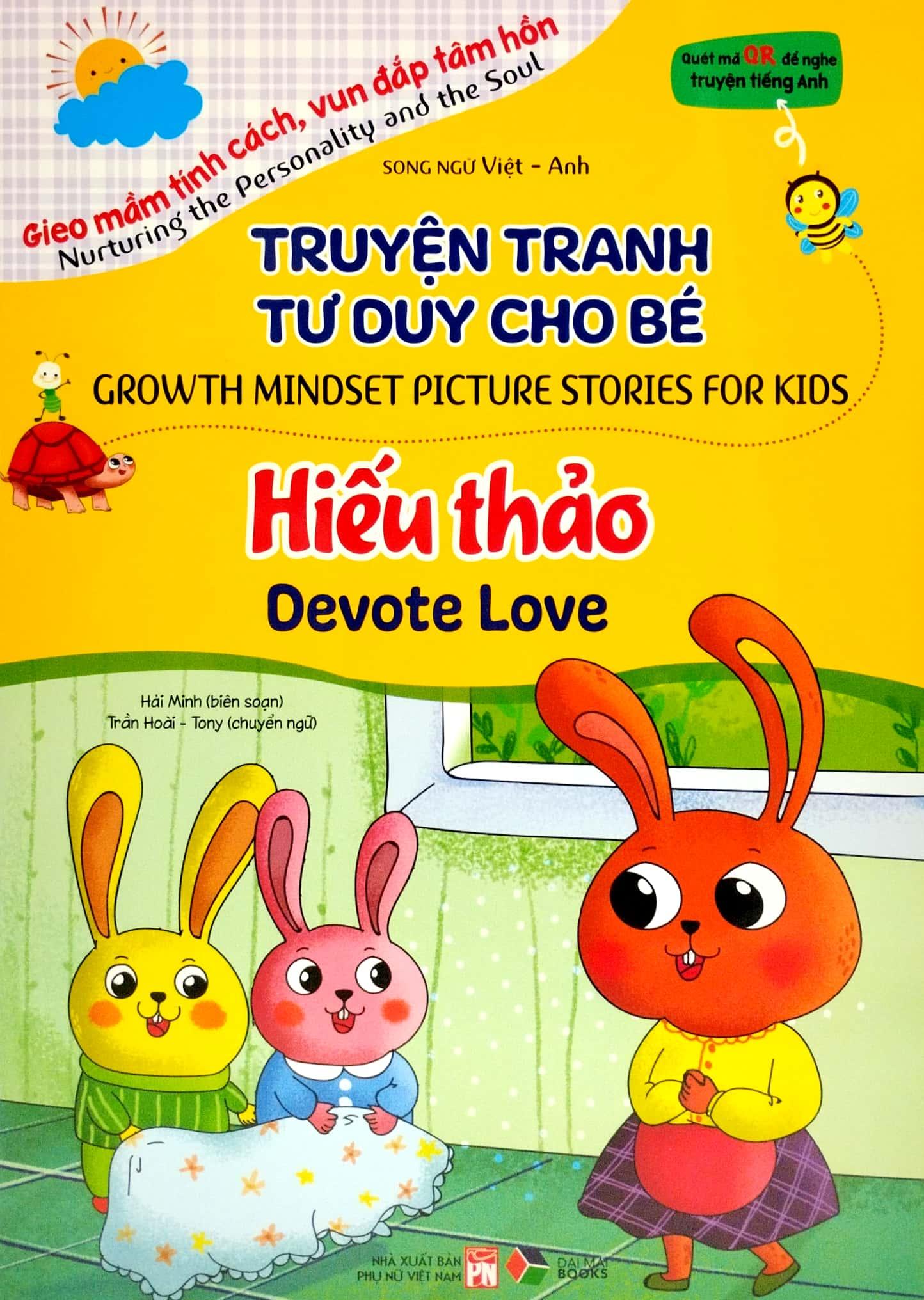 Truyện Tranh Tư Duy Cho Bé - Song Ngữ Việt-Anh - Hiếu Thảo