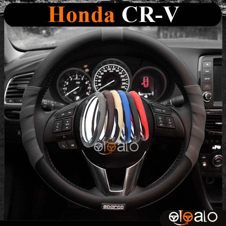 Bọc vô lăng da PU dành cho xe Honda CRV cao cấp SPAR - OTOALO