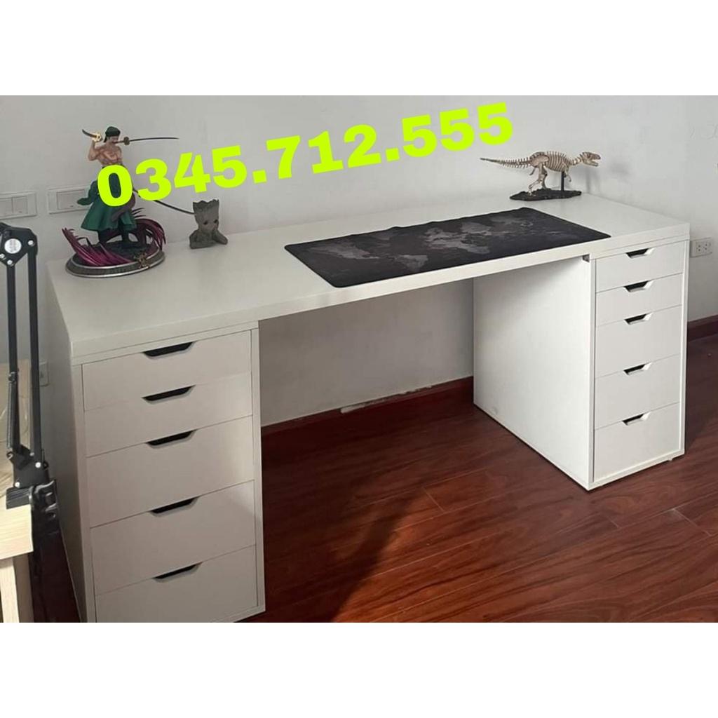 Bàn gaming, làm việc kiểu Ikea dài 1m6. 1m8. 2m